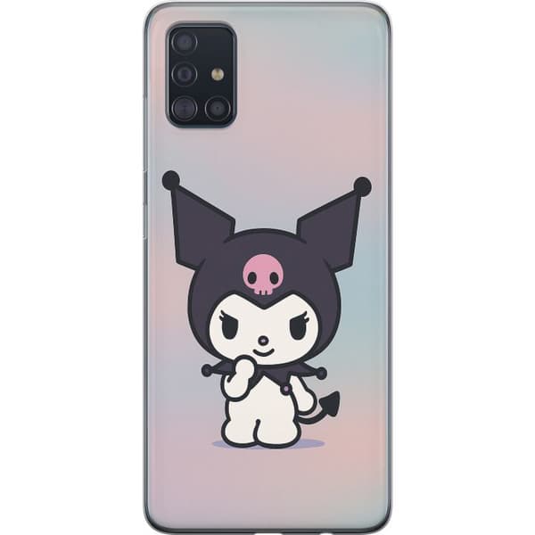 Samsung Galaxy A51 Gjennomsiktig deksel Kawaii Sanrio Kuromi