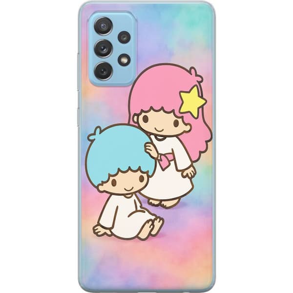Samsung Galaxy A52 5G Gennemsigtig cover Kawaii Sanrio Kiki Lola Little Twin Stars