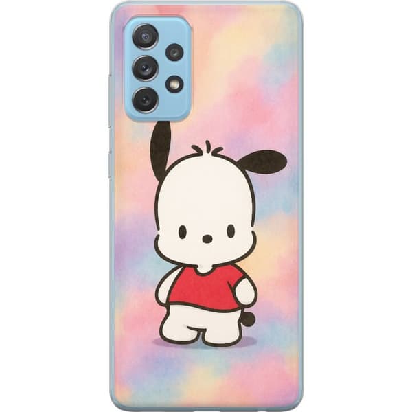 Samsung Galaxy A52 5G Gennemsigtig cover Kawaii Sanrio Pochacco