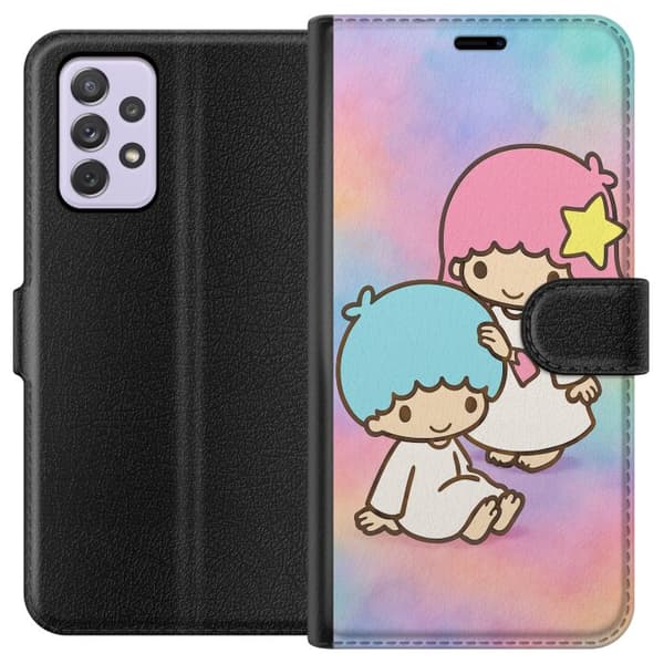 Samsung Galaxy A52s 5G Plånboksfodral Kawaii Sanrio Kiki Lola Little Twin Stars
