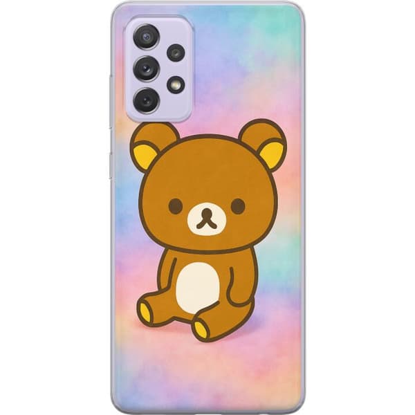 Samsung Galaxy A52s 5G Läpinäkyvä kuori Kawaii Sanrio Rilakkuma