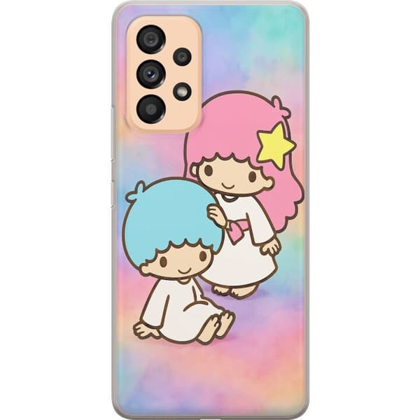 Samsung Galaxy A53 5G Gennemsigtig cover Kawaii Sanrio Kiki Lola Little Twin Stars