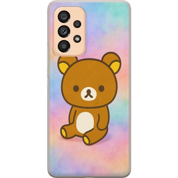Samsung Galaxy A53 5G Gjennomsiktig deksel Kawaii Sanrio Rilakkuma