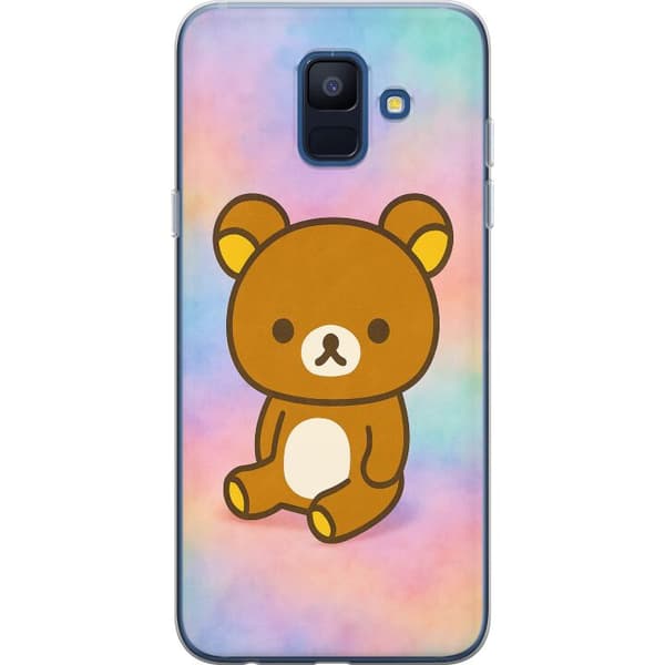 Samsung Galaxy A6 (2018) Gennemsigtig cover Kawaii Sanrio Rilakkuma