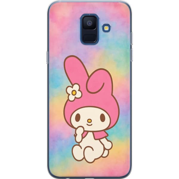 Samsung Galaxy A6 (2018) Gennemsigtig cover Kawaii Sanrio My Melody