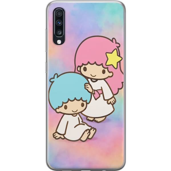 Samsung Galaxy A70 Gennemsigtig cover Kawaii Sanrio Kiki Lola Little Twin Stars