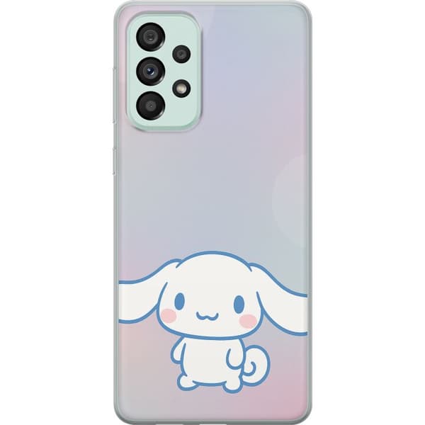 Samsung Galaxy A73 5G Läpinäkyvä kuori Kawaii Sanrio Cinnamonroll