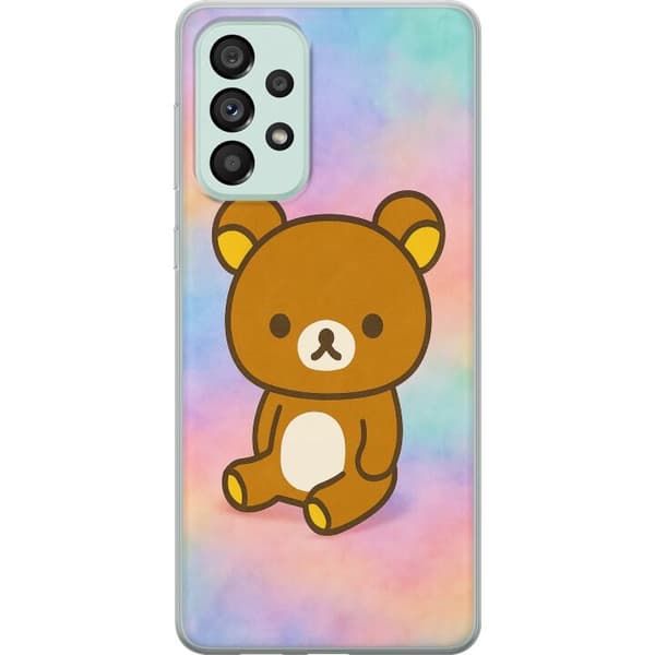 Samsung Galaxy A73 5G Gennemsigtig cover Kawaii Sanrio Rilakkuma