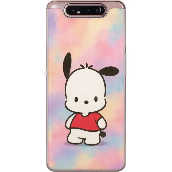 Samsung Galaxy A80 Läpinäkyvä kuori Kawaii Sanrio Pochacco