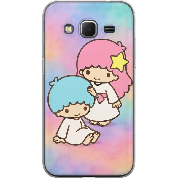 Samsung Galaxy Core Prime Gjennomsiktig deksel Kawaii Sanrio Kiki Lola Little Twin Stars