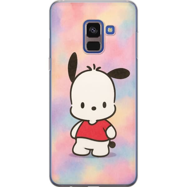 Samsung Galaxy A8 (2018) Läpinäkyvä kuori Kawaii Sanrio Pochacco