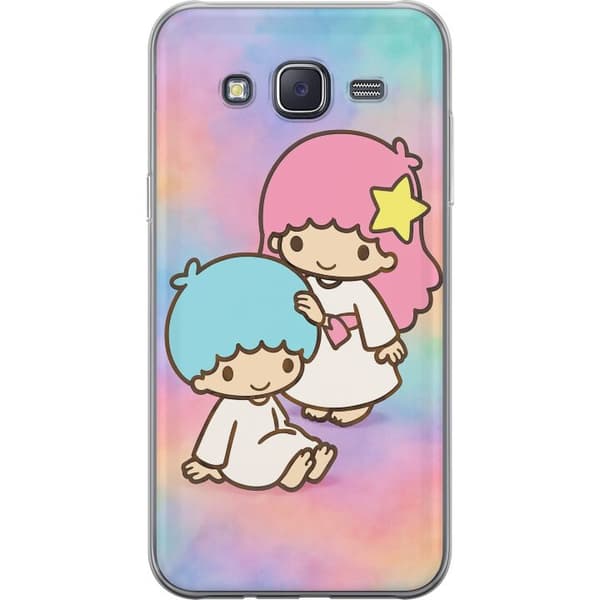 Samsung Galaxy J5 Läpinäkyvä kuori Kawaii Sanrio Kiki Lola Little Twin Stars