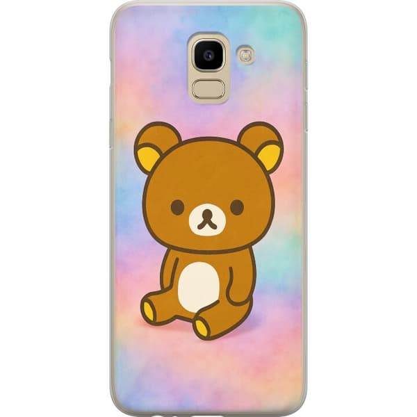 Samsung Galaxy J6 Läpinäkyvä kuori Kawaii Sanrio Rilakkuma
