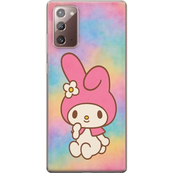 Samsung Galaxy Note20 Genomskinligt Skal Kawaii Sanrio My Melody