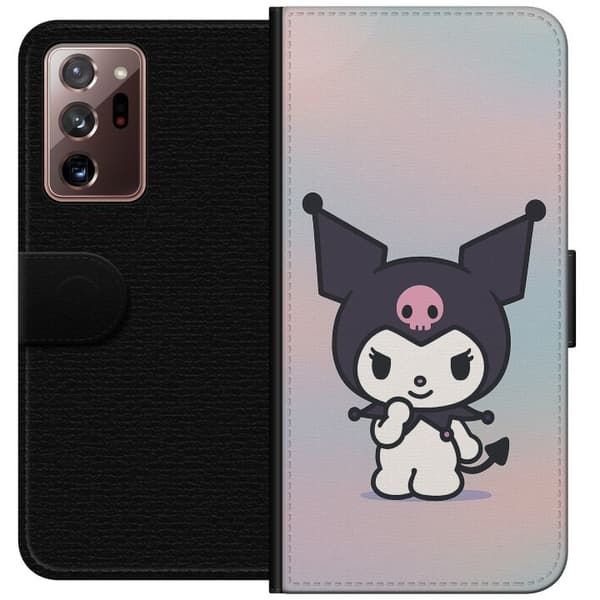 Samsung Galaxy Note20 Ultra Tegnebogsetui Kawaii Sanrio Kuromi