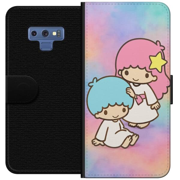 Samsung Galaxy Note9 Plånboksfodral Kawaii Sanrio Kiki Lola Little Twin Stars