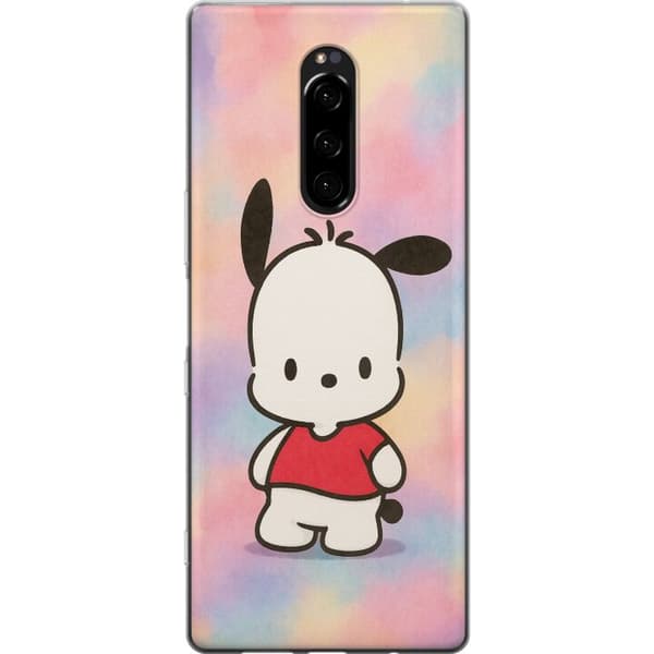 Sony Xperia 1 Genomskinligt Skal Kawaii Sanrio Pochacco