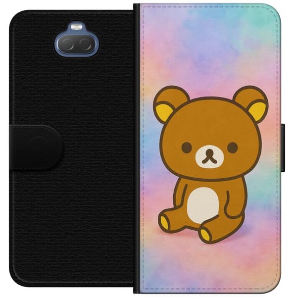 Sony Xperia 10 Tegnebogsetui Kawaii Sanrio Rilakkuma
