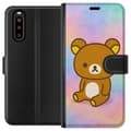 Miniatyrbillede 1 af 3: Sony Xperia 10 II Tegnebogsetui Kawaii Sanrio Rilakkuma