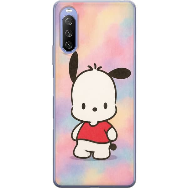 Sony Xperia 10 III Gennemsigtig cover Kawaii Sanrio Pochacco