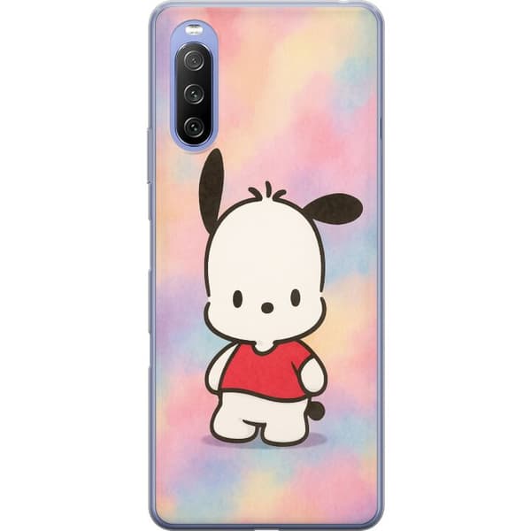 Sony Xperia 10 III Lite Läpinäkyvä kuori Kawaii Sanrio Pochacco