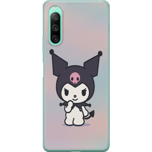 Sony Xperia 10 IV Gjennomsiktig deksel Kawaii Sanrio Kuromi