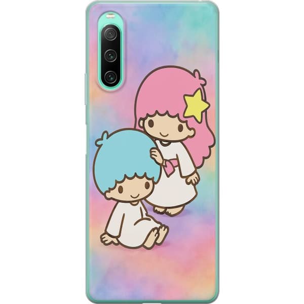 Sony Xperia 10 IV Gjennomsiktig deksel Kawaii Sanrio Kiki Lola Little Twin Stars