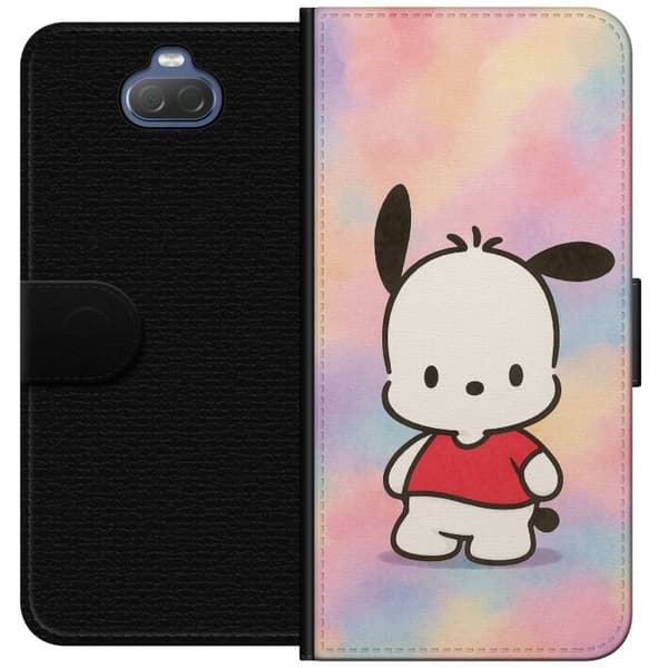 Sony Xperia 10 Plus Lommeboketui Kawaii Sanrio Pochacco