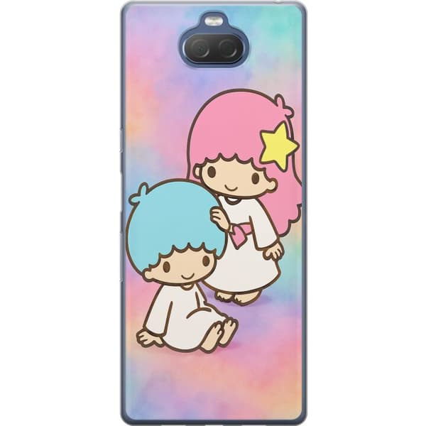 Sony Xperia 10 Plus Gennemsigtig cover Kawaii Sanrio Kiki Lola Little Twin Stars