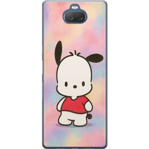 Sony Xperia 10 Plus Gennemsigtig cover Kawaii Sanrio Pochacco