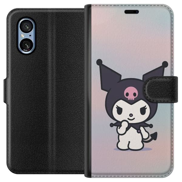 Sony Xperia 10 VI Lompakkokotelo Kawaii Sanrio Kuromi