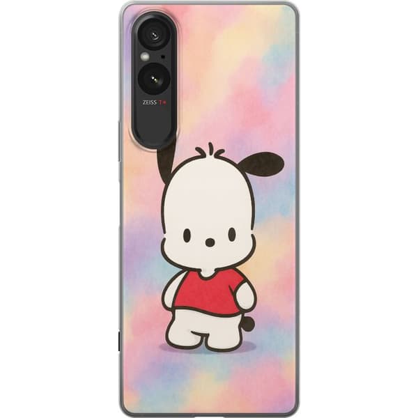 Sony Xperia 10 VI Läpinäkyvä kuori Kawaii Sanrio Pochacco