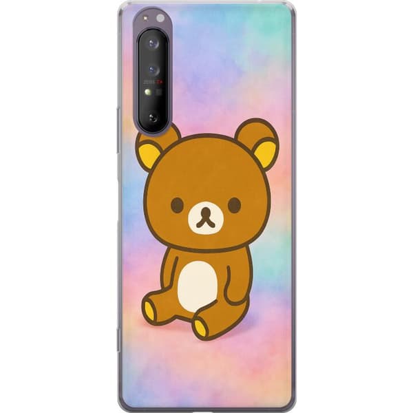 Sony Xperia 1 II Läpinäkyvä kuori Kawaii Sanrio Rilakkuma