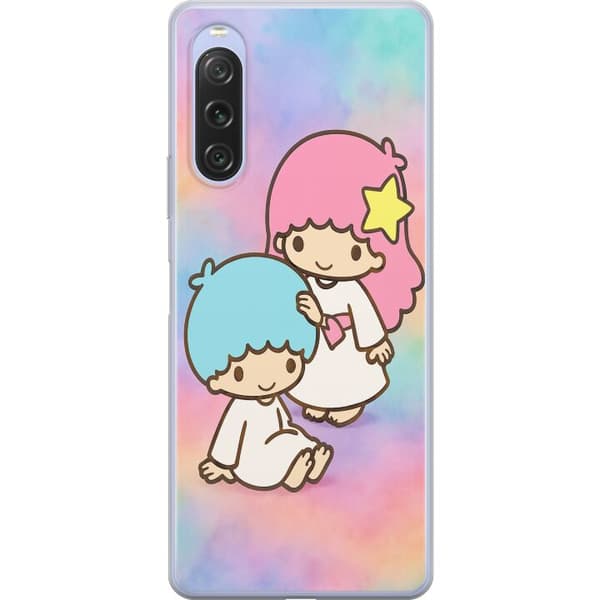 Sony Xperia 10 V Gjennomsiktig deksel Kawaii Sanrio Kiki Lola Little Twin Stars