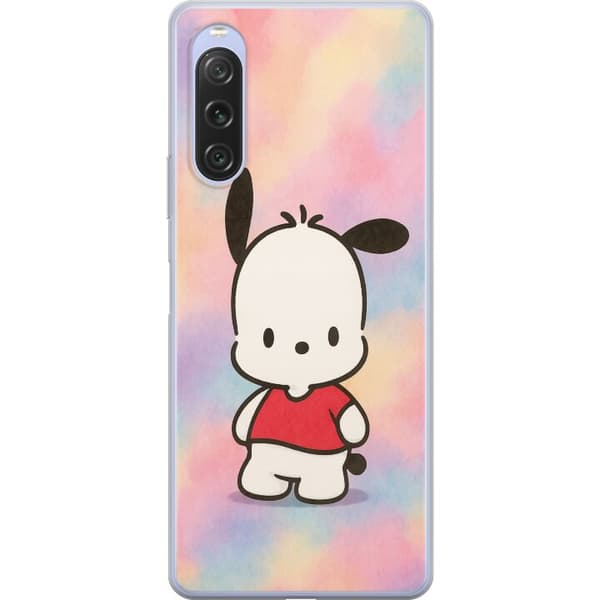 Sony Xperia 10 V Läpinäkyvä kuori Kawaii Sanrio Pochacco