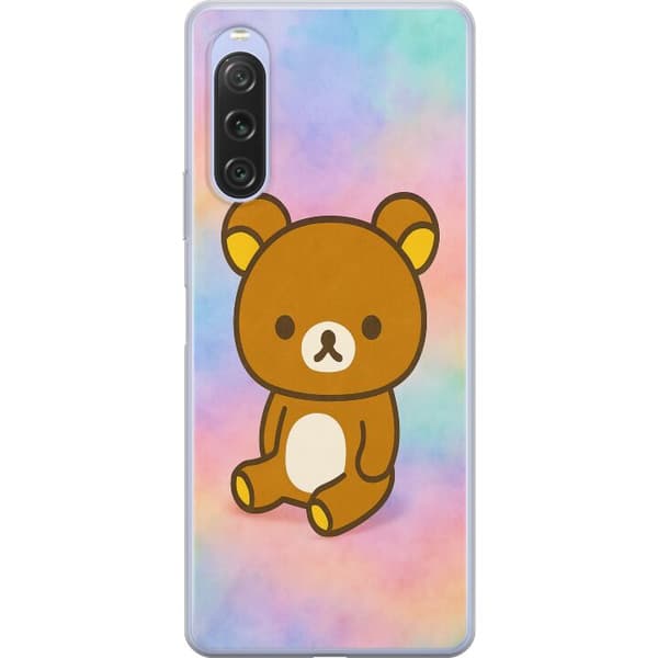 Sony Xperia 10 V Läpinäkyvä kuori Kawaii Sanrio Rilakkuma