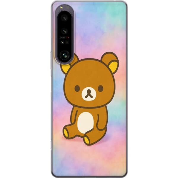 Sony Xperia 1 IV Läpinäkyvä kuori Kawaii Sanrio Rilakkuma