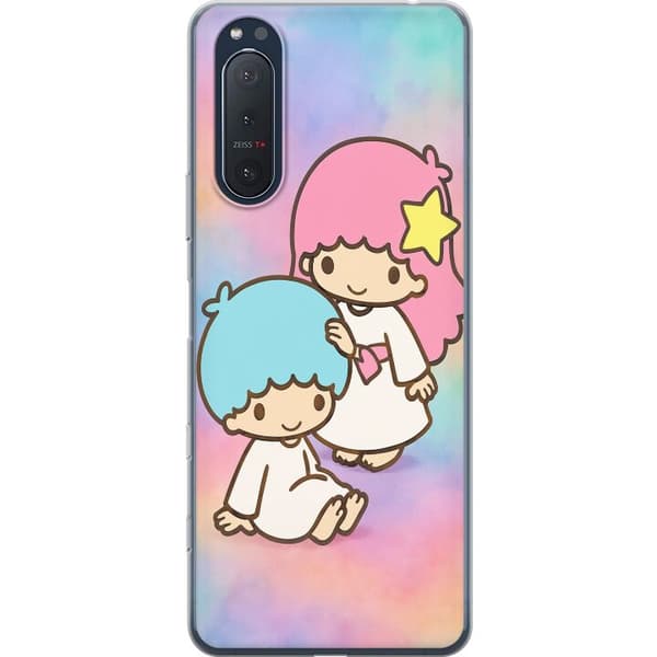 Sony Xperia 5 II Gennemsigtig cover Kawaii Sanrio Kiki Lola Little Twin Stars