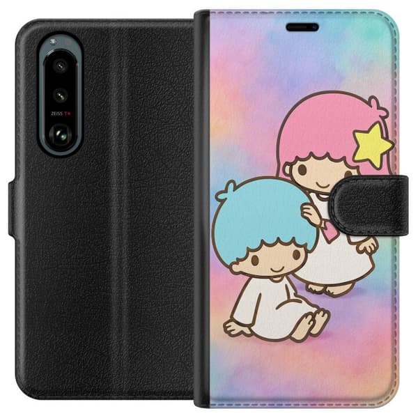 Sony Xperia 5 III Plånboksfodral Kawaii Sanrio Kiki Lola Little Twin Stars