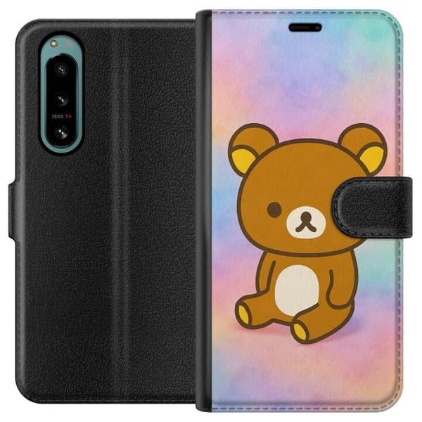 Sony Xperia 5 IV Tegnebogsetui Kawaii Sanrio Rilakkuma