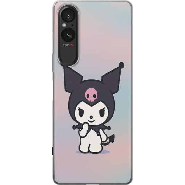 Sony Xperia 5 V Läpinäkyvä kuori Kawaii Sanrio Kuromi