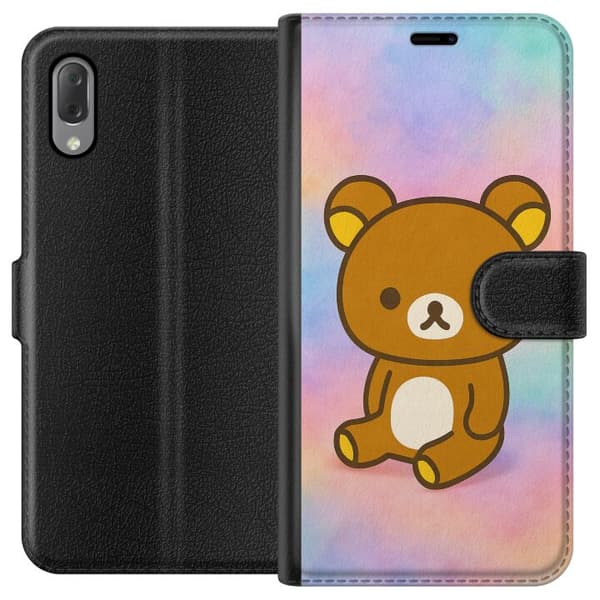 Sony Xperia L3 Tegnebogsetui Kawaii Sanrio Rilakkuma