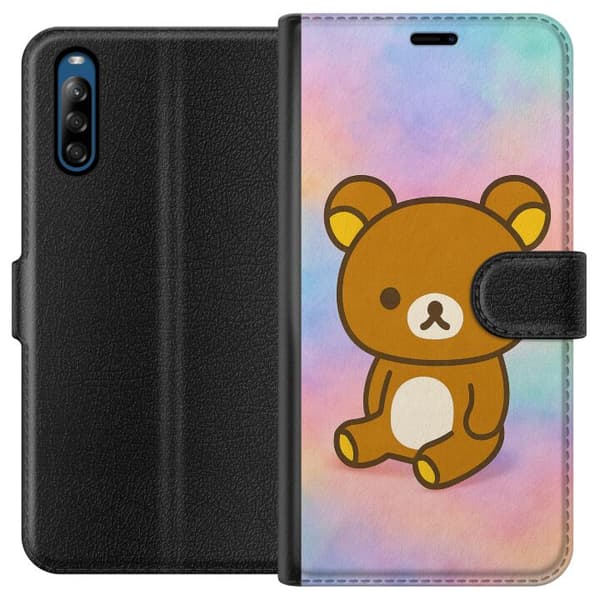 Sony Xperia L4 Tegnebogsetui Kawaii Sanrio Rilakkuma