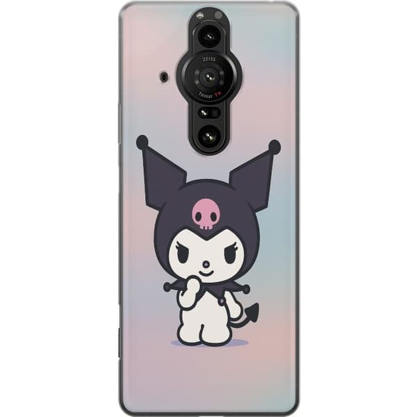 Sony Xperia Pro-I Gjennomsiktig deksel Kawaii Sanrio Kuromi