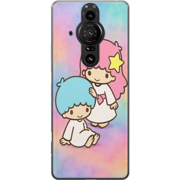 Sony Xperia Pro-I Läpinäkyvä kuori Kawaii Sanrio Kiki Lola Little Twin Stars