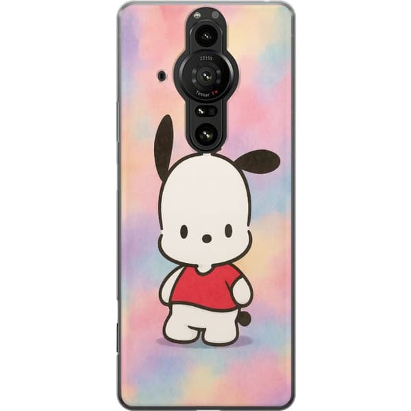 Sony Xperia Pro-I Läpinäkyvä kuori Kawaii Sanrio Pochacco
