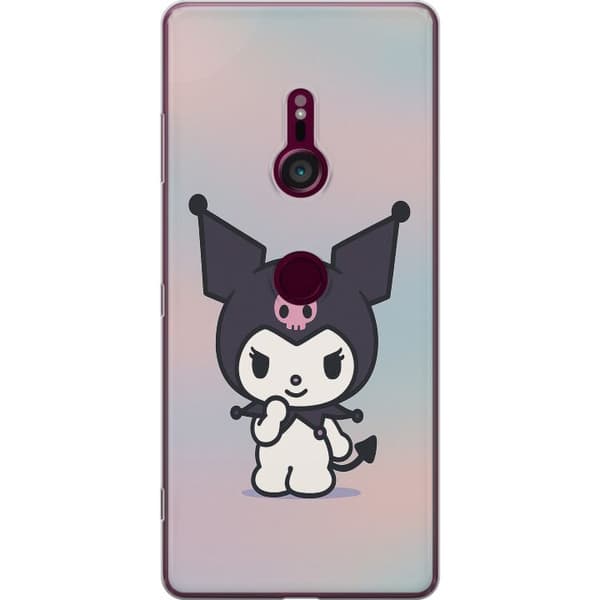 Sony Xperia XZ3 Genomskinligt Skal Kawaii Sanrio Kuromi