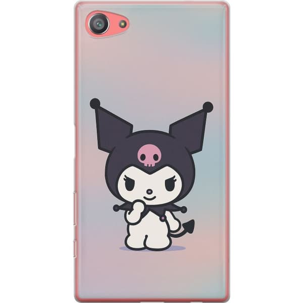 Sony Xperia Z5 Compact Läpinäkyvä kuori Kawaii Sanrio Kuromi