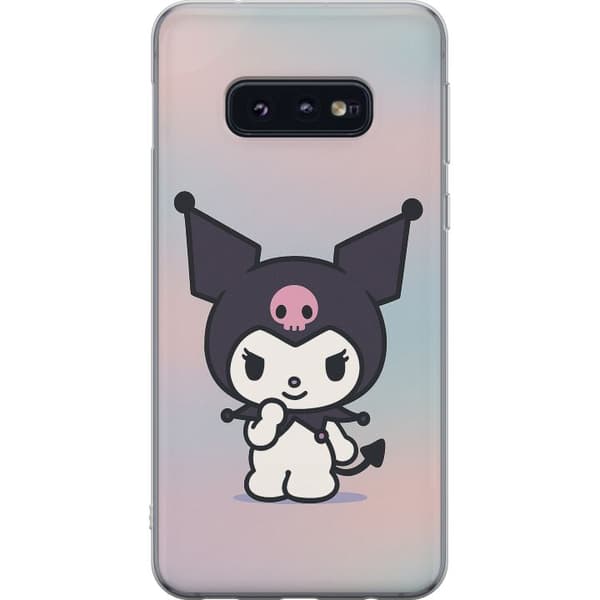Samsung Galaxy S10e Läpinäkyvä kuori Kawaii Sanrio Kuromi