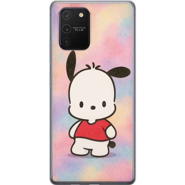 Samsung Galaxy S10 Lite Genomskinligt Skal Kawaii Sanrio Pochacco